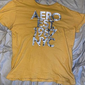 Men’s Aeropostale T-Shirt Size:Large Color:Yellow